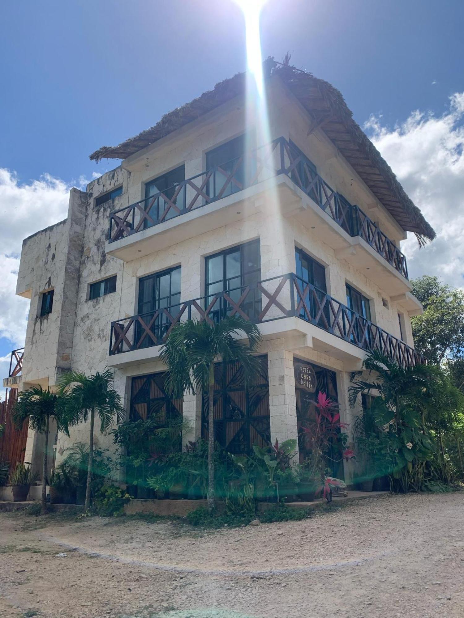 Casa Delfín Tulum Macario Gomez Exterior foto