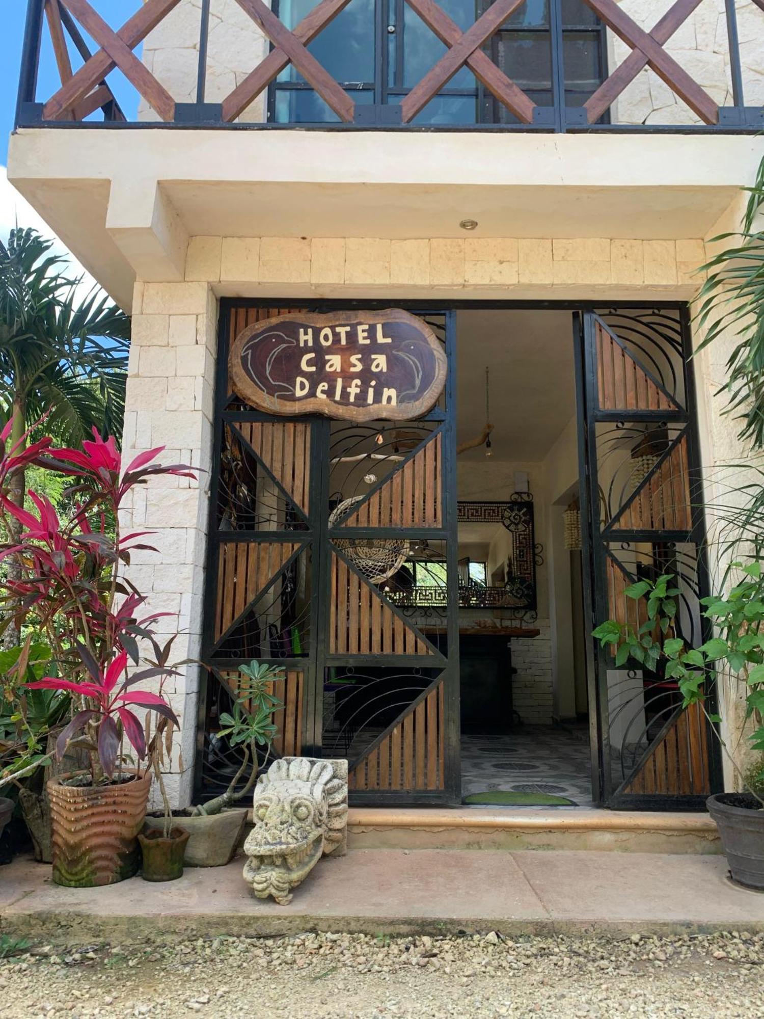 Casa Delfín Tulum Macario Gomez Exterior foto